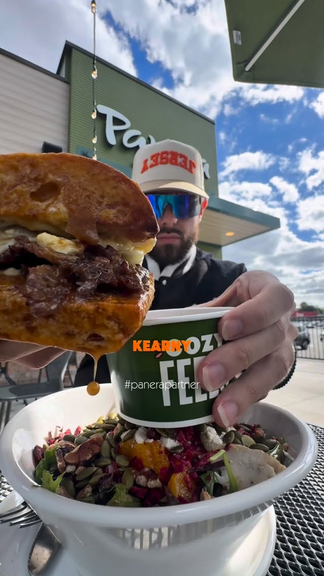 Instagram post by @revealedbyricky for Panera Bread. Caption reads: I’ve been waiting for this one! @panerabread....