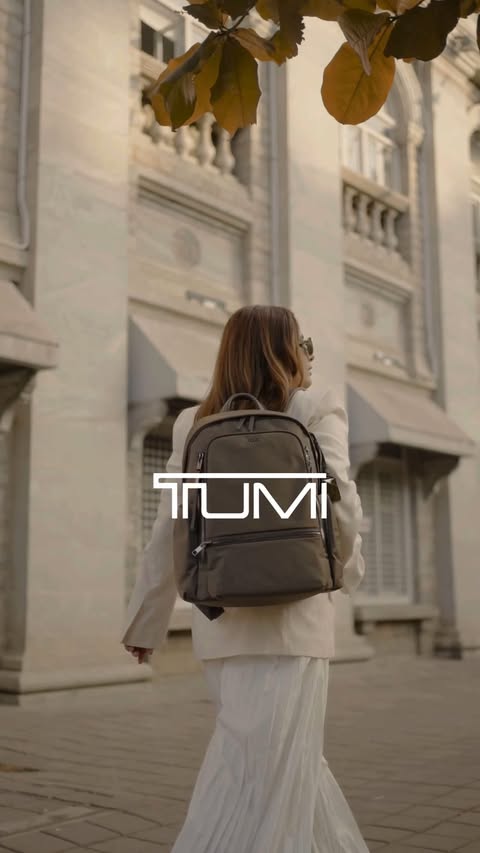 Instagram post by @soniakashyap_ for AJIO. Caption reads: Designed for everyday power moves — padded laptop....