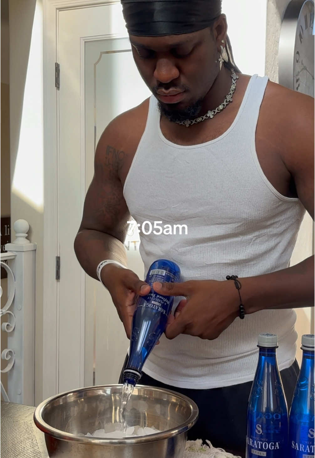 TikTok post by @ajgreene15 for Six Star Pro Nutrition. Caption reads: Making a strong recovery by adding @sixstarpro in....