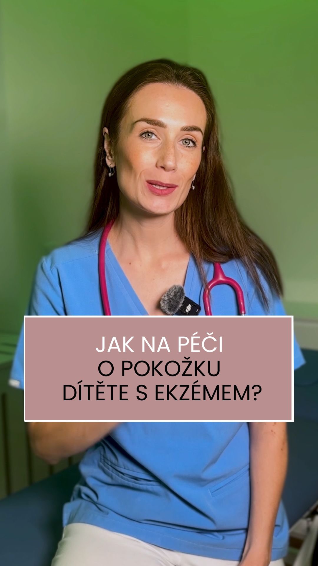 Instagram post by @lecimdeti for A-DERMA. Caption reads: 🙏ULEV SVÉMU DÍTĚTI! 🫂
Atopická dermatitida je....