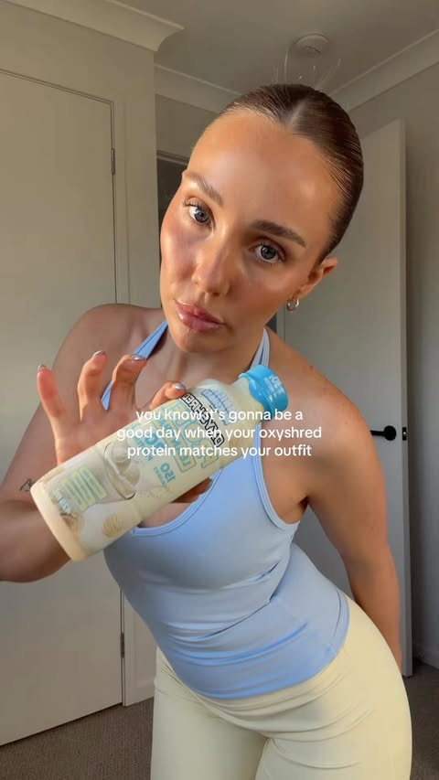 Instagram post by @madihemson for OxyShred. Caption reads: [...] when it’s your own collection too 🫢....