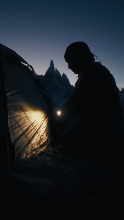 Instagram post by @hannes_becker for Suunto. Caption reads: [...] where trails vanish and signal dies, the....