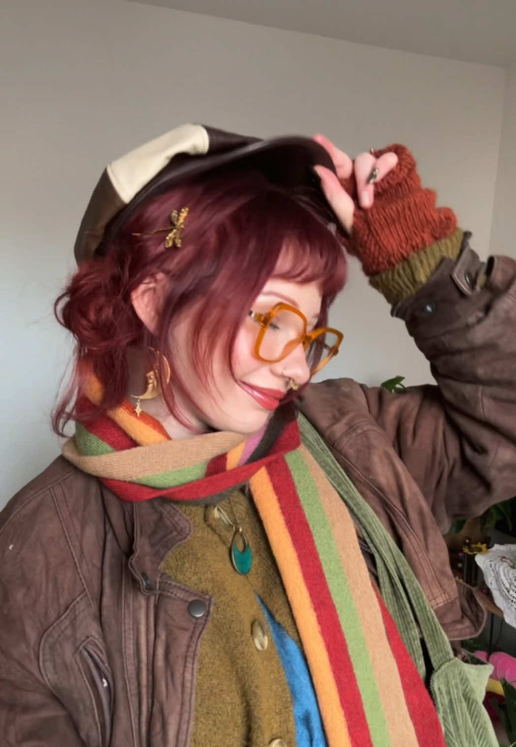 TikTok post by @lauren.samanthaa for Dr Martens. Caption reads: She’s back in action / first autumn fit of the....