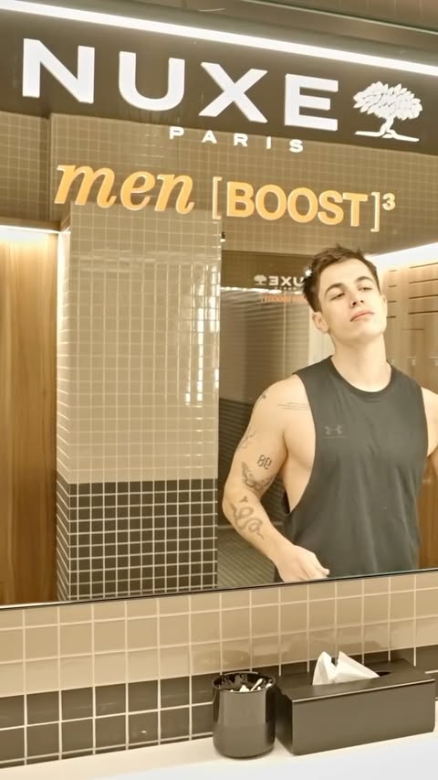 Instagram post by @templenobleart for NUXE. Caption reads: [...] the launch of our incredible innovations....