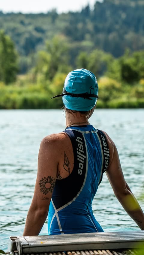 Instagram post by @lynnfrutiger for Saucony. Caption reads: [...] @veganitaspitas @gaisbock.sports....