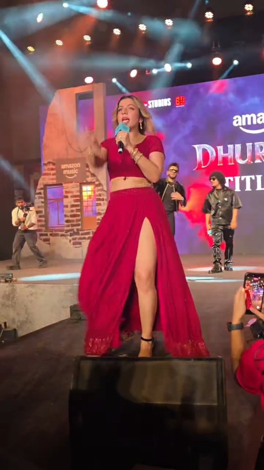 Instagram post by @bollywoodmusiclover for Saregama. Caption reads: ​💥 The Dhurandhars Have Arrived 💥

​The massive....