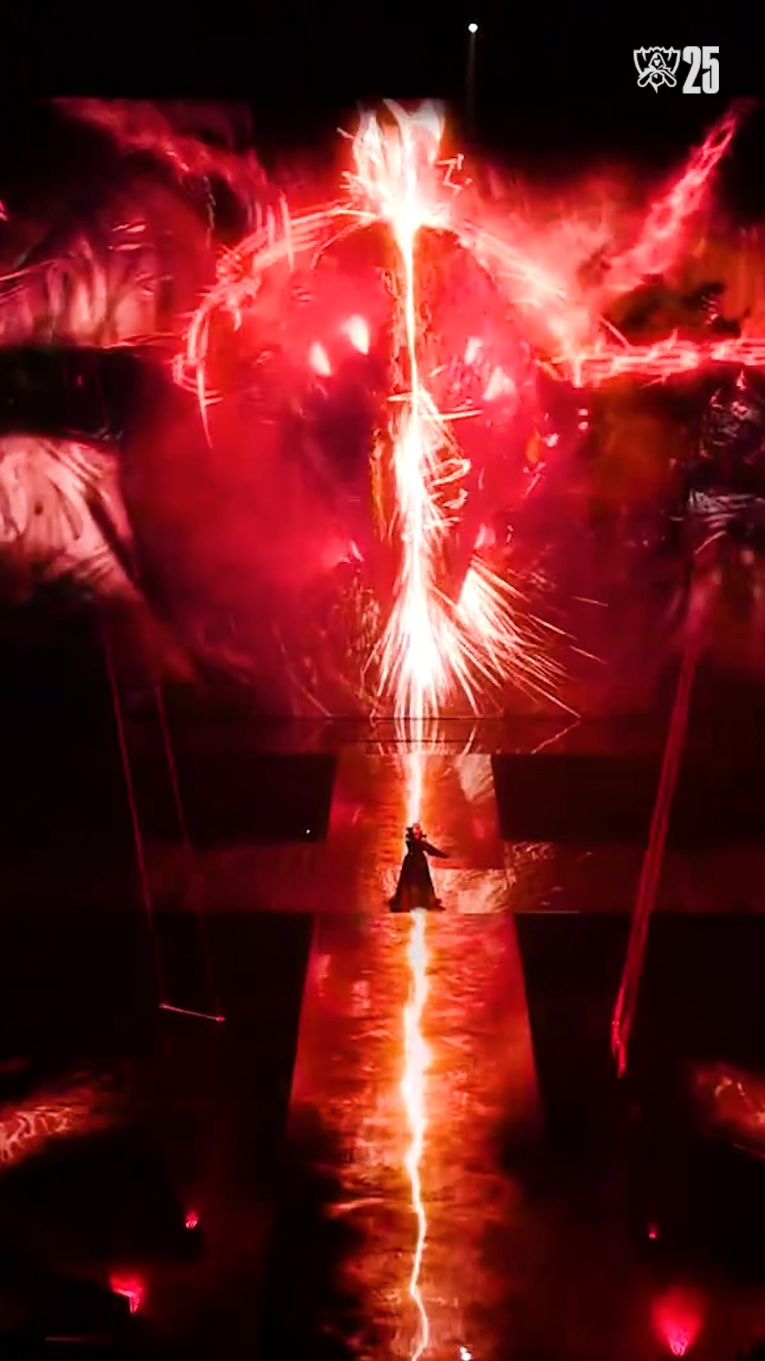 Instagram post by @whothehellisteya for League of Legends. Caption reads: YOU THOUGHT THIS WAS A GAME 🔥😤

Opening Ceremony....