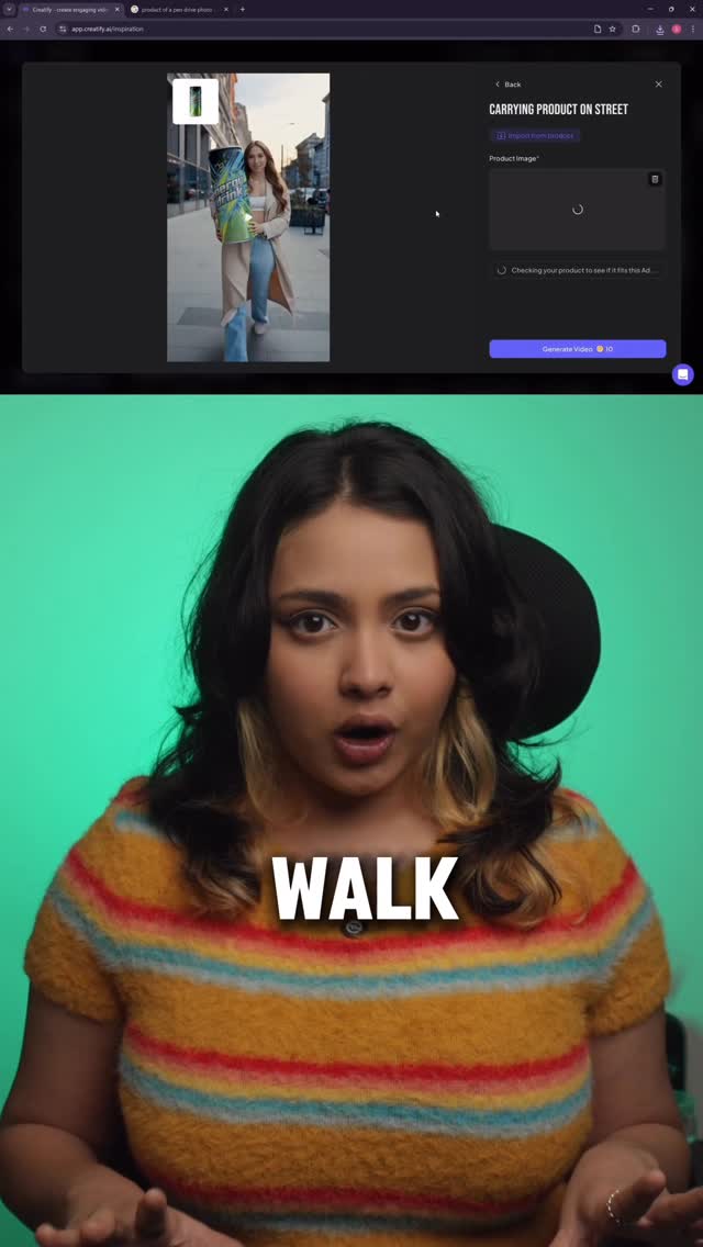 Instagram post by @cyberbadddie for Wondershare PDFelement. Caption reads: What if your brand could remix viral ads in....