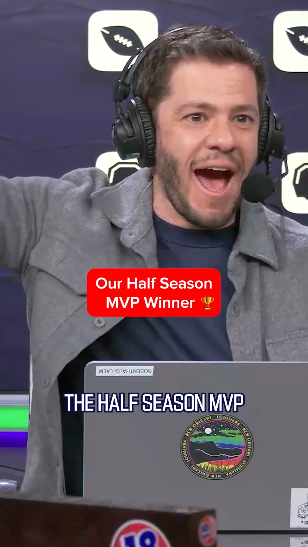 Instagram post by @greggrosenthal for iHeartRadio. Caption reads: The MVP so far is... 👀

Tap the link in bio to....