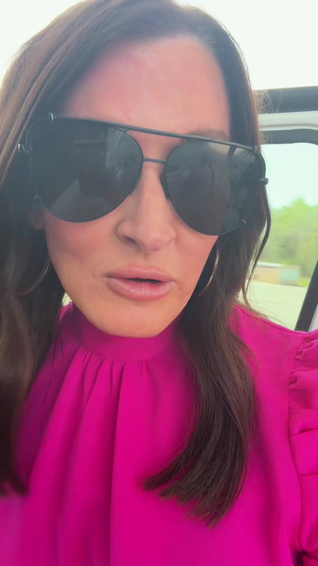TikTok post by @growing_with_jennifer for Dax Eyewear. Caption reads: Super cute sunnies! @Dax Eyewear #sunglasses....