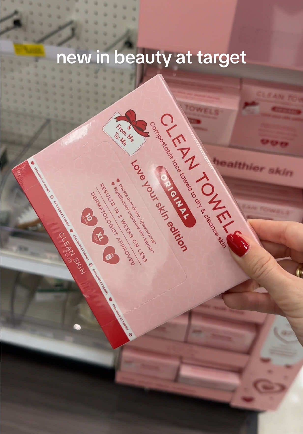 TikTok post by @parker_ewing for Native. Caption reads: @target said new year, new beauty section ✨....