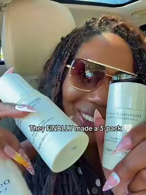 TikTok post by @ladyrosepromos for Donna Karan New York. Caption reads: POV: You already know one is NOT enough 🤍😂 The....
