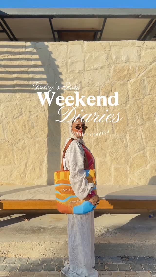 Instagram post by @sahar_ashourrr for dermactive. Caption reads: ★ GIVEAWAY TIME! 🎉 🥰 X Dermactive 🤩 TWO LUCKY....