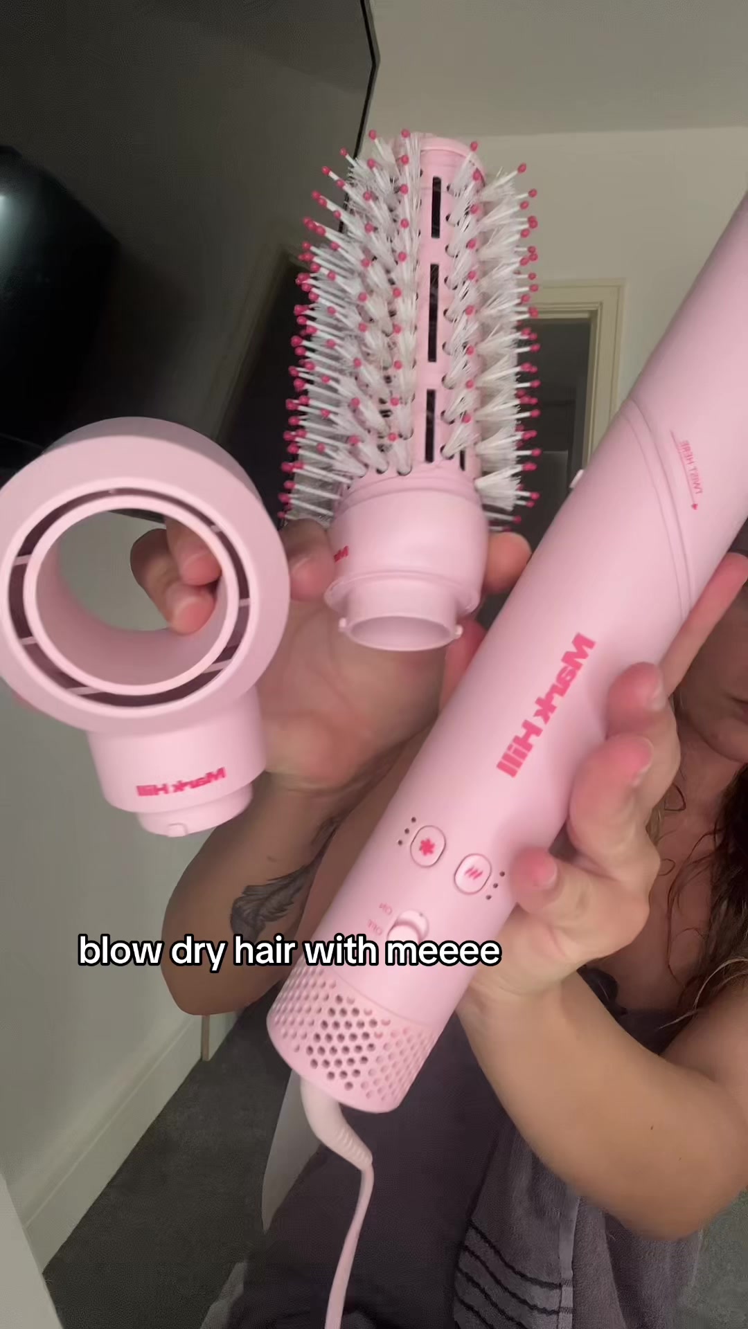 TikTok post by @nicolesouth1 for Mark Hill Hair. Caption reads: @Mark Hill Hair.