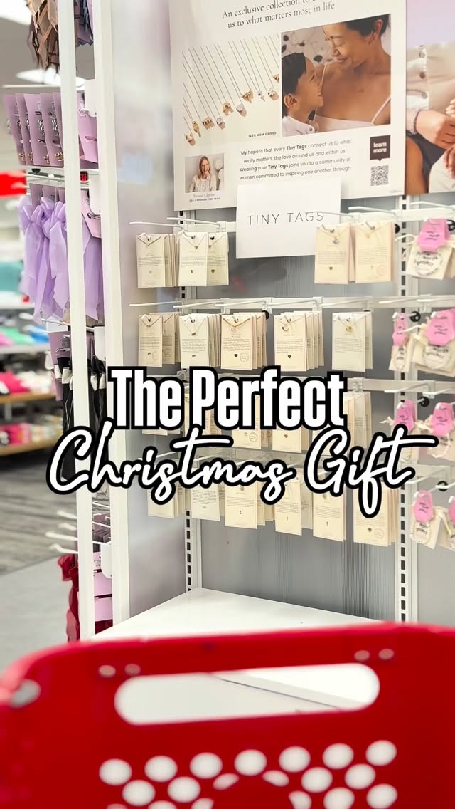 Instagram post by @target_bargains for Tiny Tags. Caption reads: [...] timeless, and totally trending! [ad] Tiny....