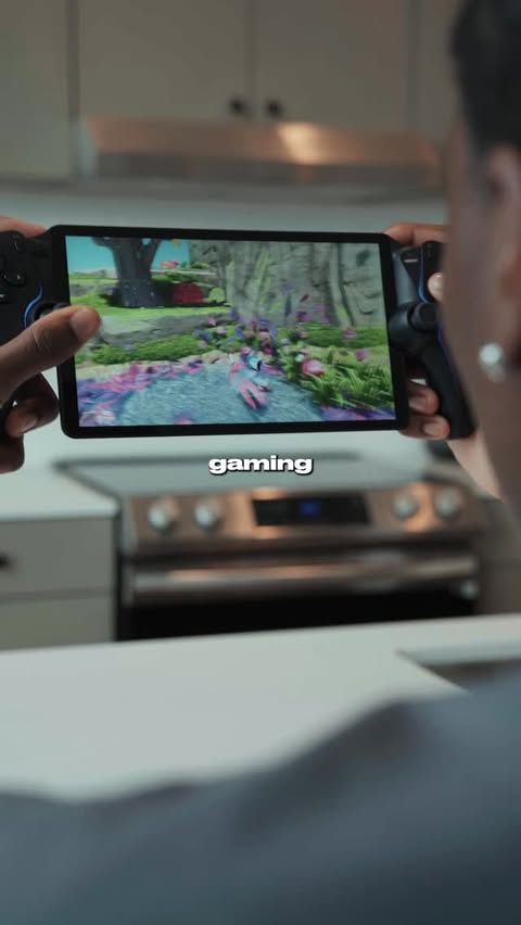 Instagram post by @tussalty for PlayStation. Caption reads: The PS Portal might be the BEST handheld gaming....