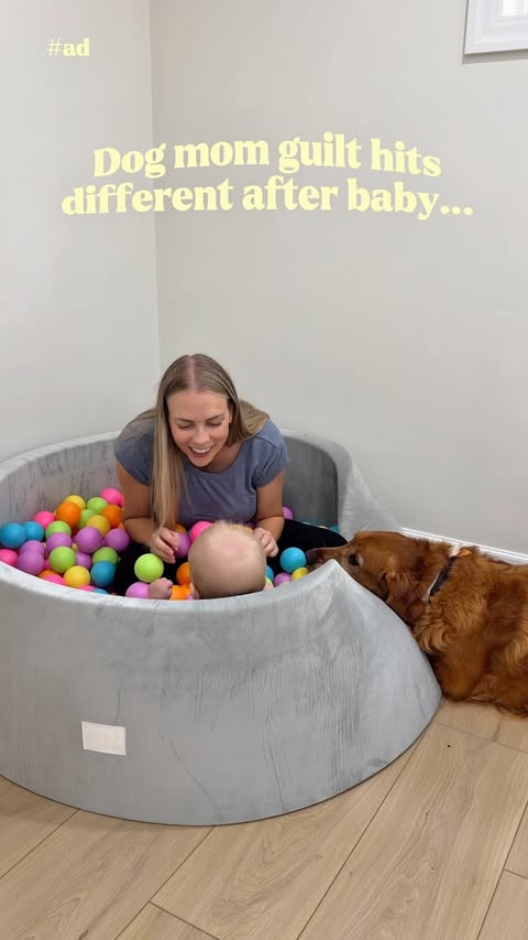 Instagram post by @airbudkobe for Hill's Pet Nutrition. Caption reads: #HillsPartner #ad Less guilt, more love. ❤️Kobe’s....