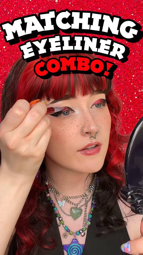 Instagram post by @sxneadbailey for KALEIDOS. Caption reads: [...] combo unlocked 🕺🏻 Products Used:....