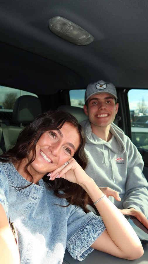 Instagram post by @tayia.d for The Adventure Challenge. Caption reads: #ad No better way to celebrate love this....