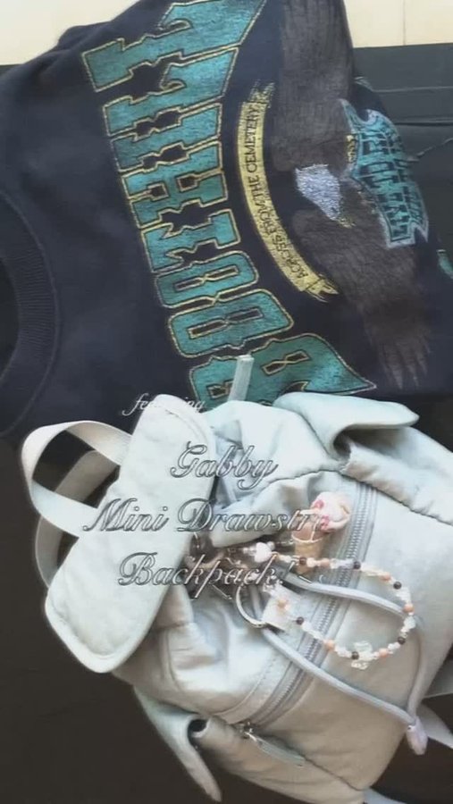 Instagram post by @iammmriri for The Tinsel Rack. Caption reads: featuring the ⭐️,
@thetinselrack gabby mini....