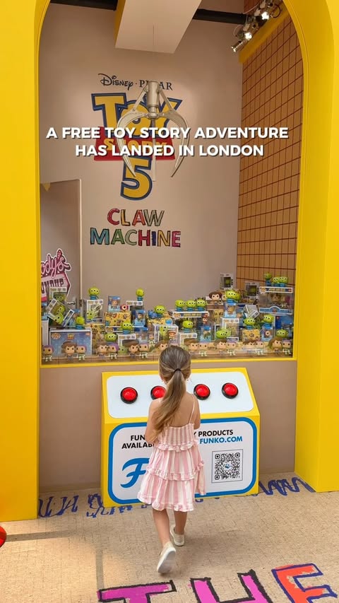 Instagram post by @tinylondoner for Westfield London. Caption reads: [...] for the summer holidays. 📍 Westfield London....