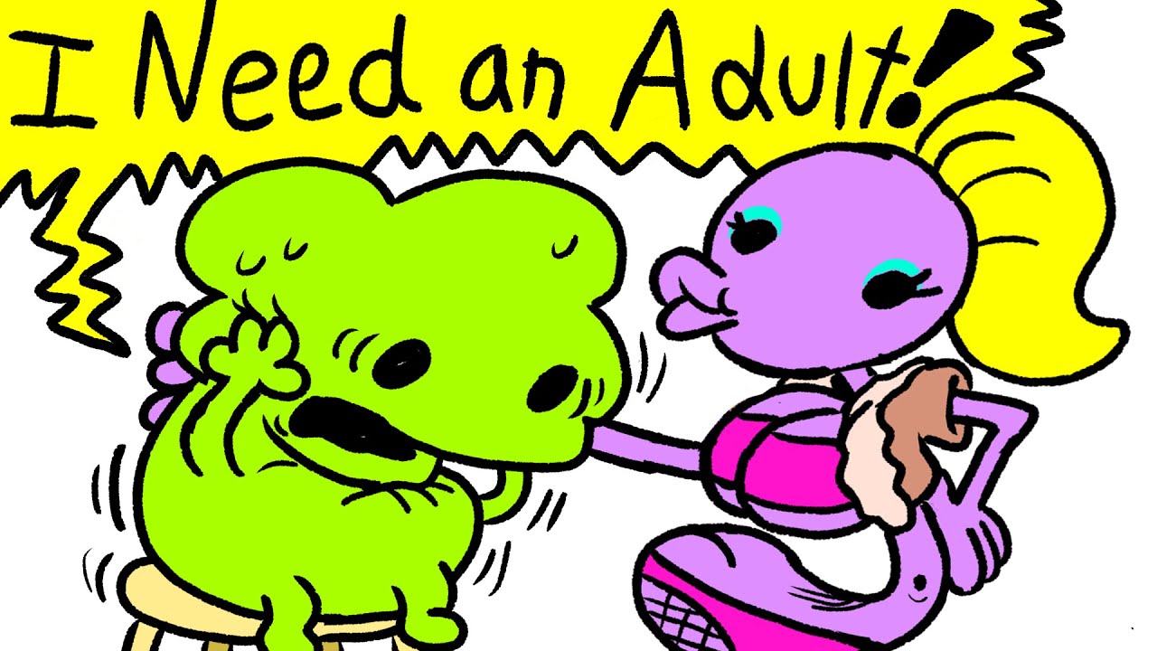 YouTube post by @DoobusGoobus for AdamAndEve.com. Caption reads: The Hooker Story.