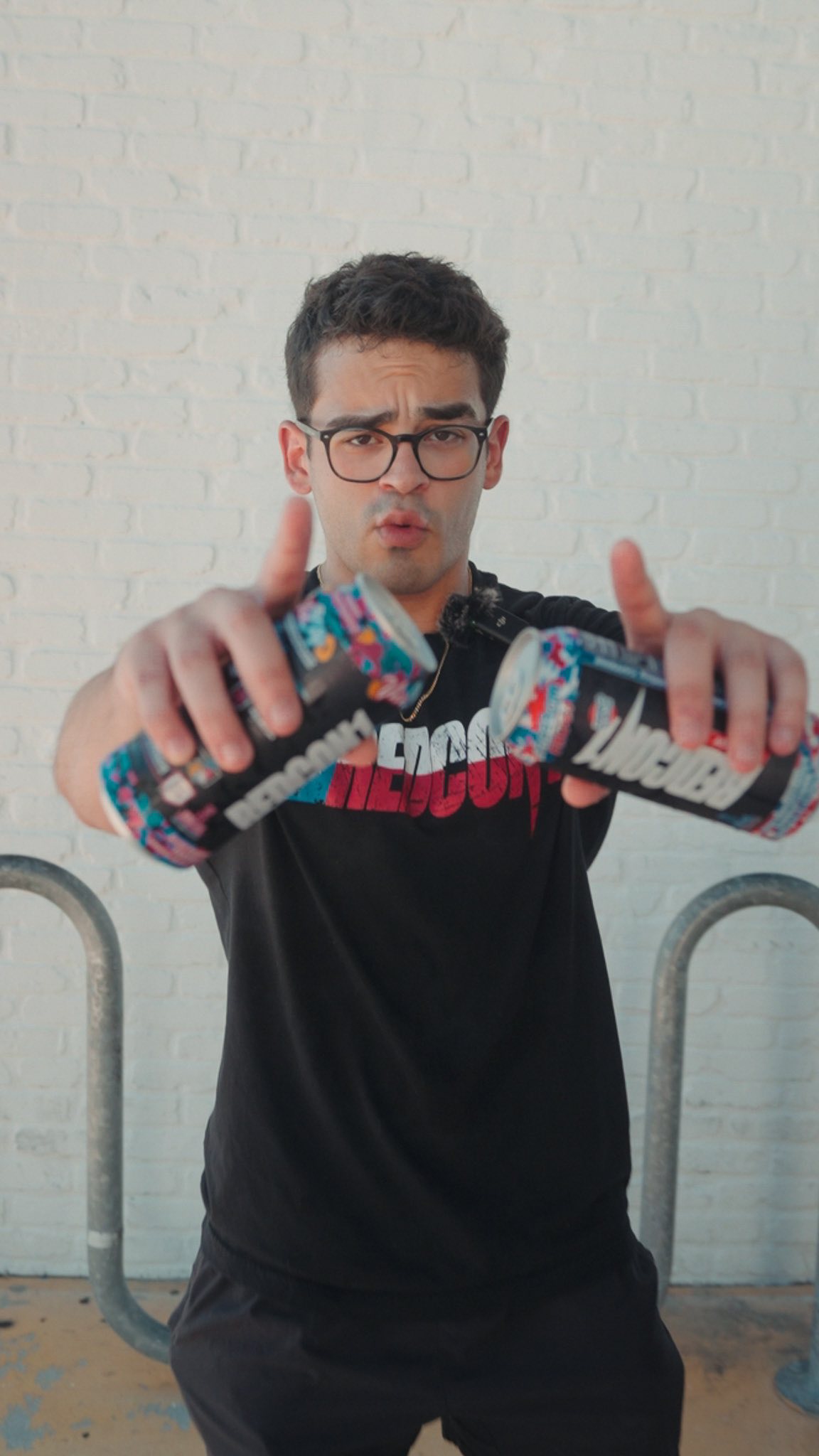 Instagram post by @redcon1energy for REDCON1. Caption reads: AMERICA’S FAVORITE ENERGY DRINK 🇺🇸

street....