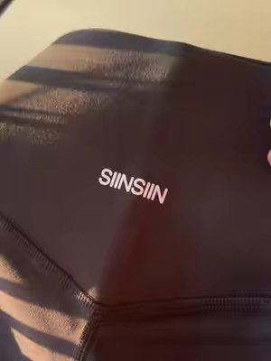 TikTok post by @h_f_h04 for SIINSIIN.US. Caption reads: Love my new @SIINSIIN.US leggings 🤭 #siinsiin....