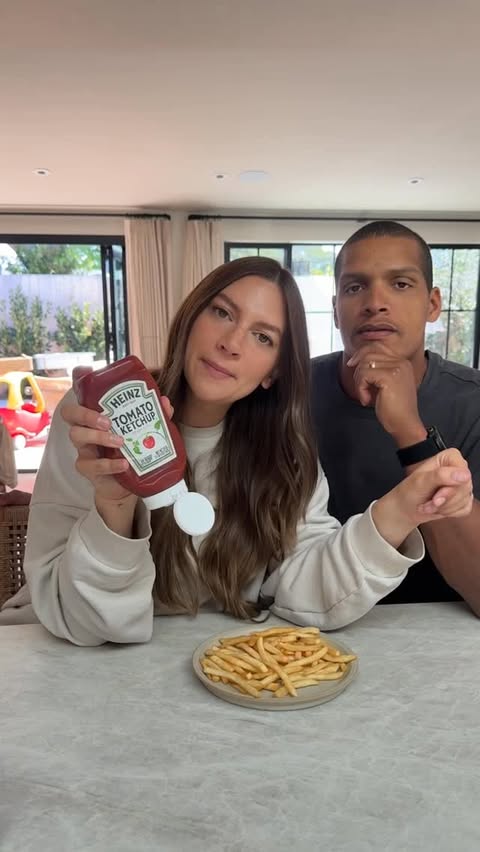 Instagram post by @isaacrochell for Heinz. Caption reads: [...] the NFL Draft this year 🤣🍟🏈 @heinz is the....
