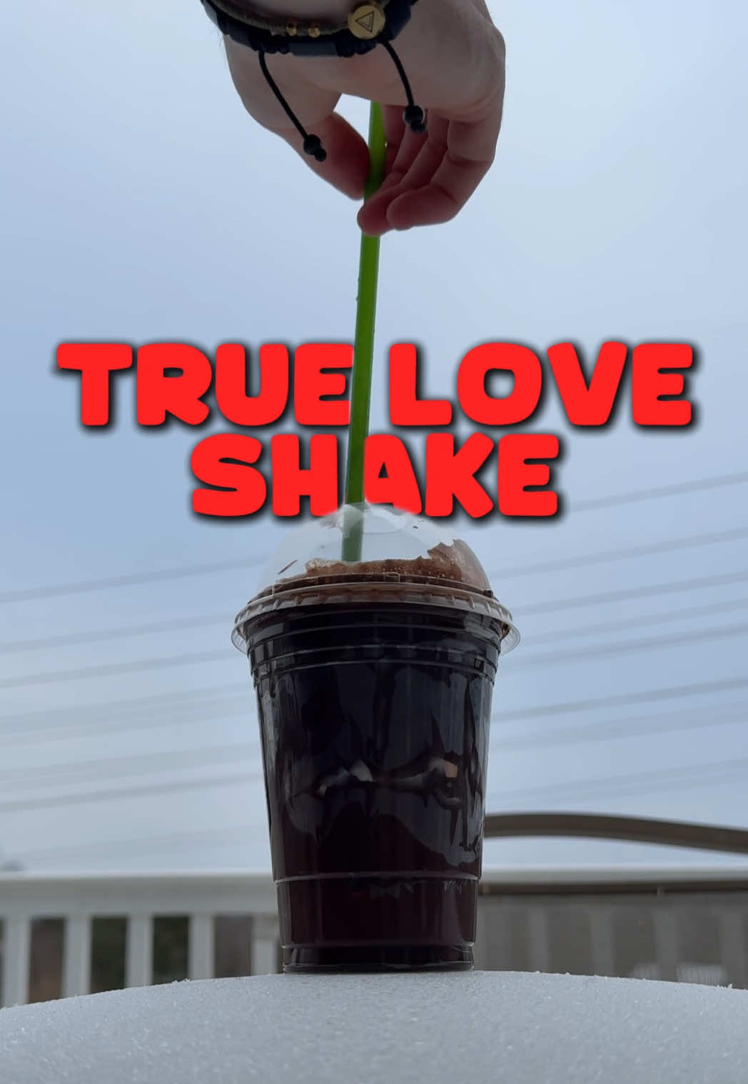 TikTok post by @palm_tree_rl for Shake Shack. Caption reads: @shakeshack is my only True Love ❤️‍🩹 [...].