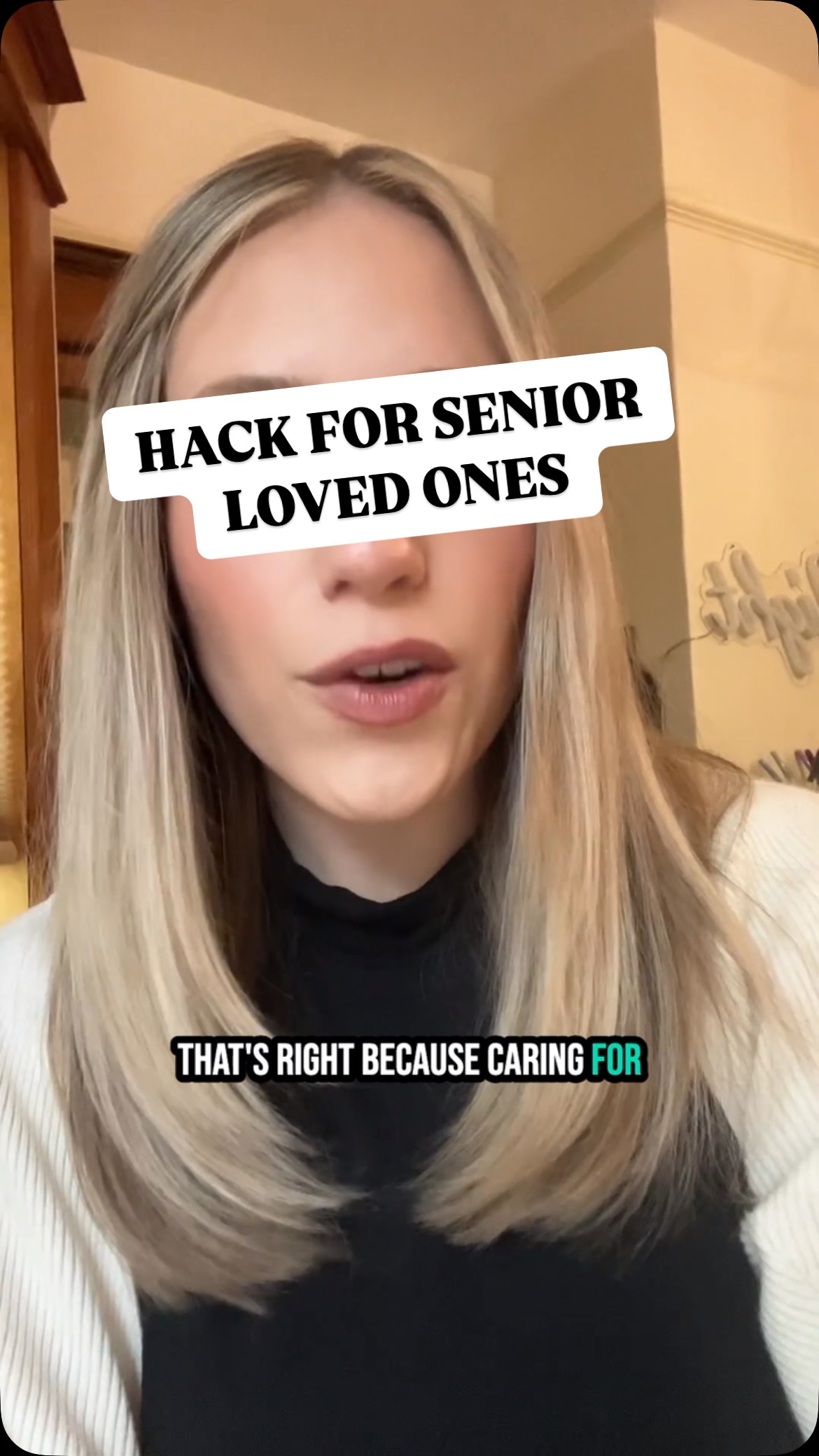 Instagram post by @chelsea_explains for Greenlight. Caption reads: Worried about your senior family members but don’t....