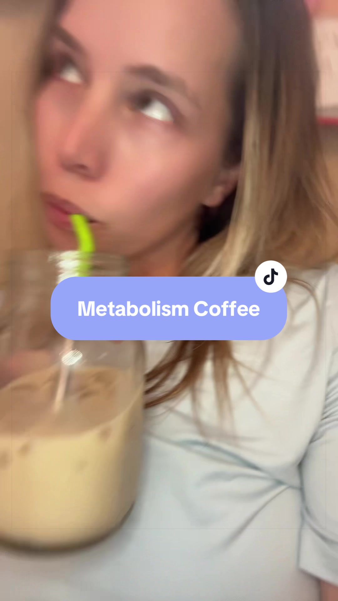 TikTok post by @everydaydianna for Jiggle Coffee. Caption reads: @Jiggle Coffee for the win. It tastes amazing and....