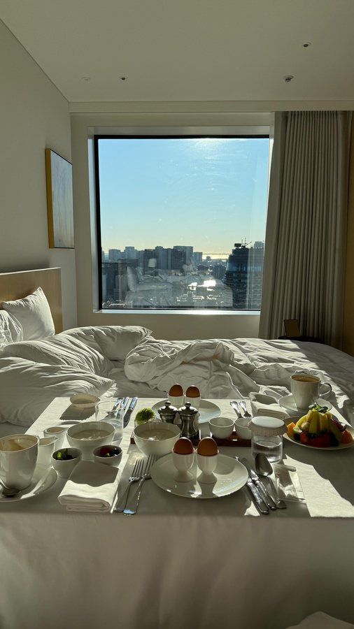 Instagram post by @ashtonwood for Hismile. Caption reads: matcha flavoured lip balm 👀 .. absolutely....