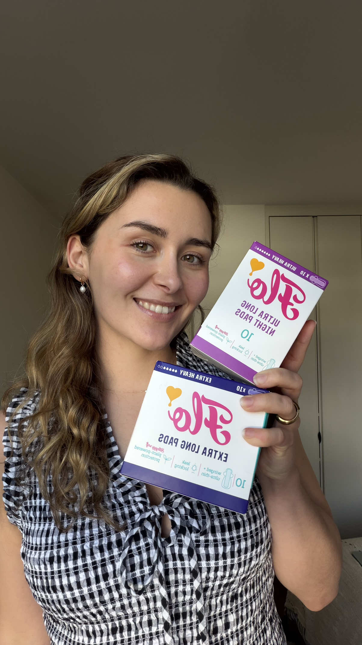 TikTok post by @thepcosgals for Here We Flo. Caption reads: @Here We Flo , this one is for my PCOS girlies. AD....