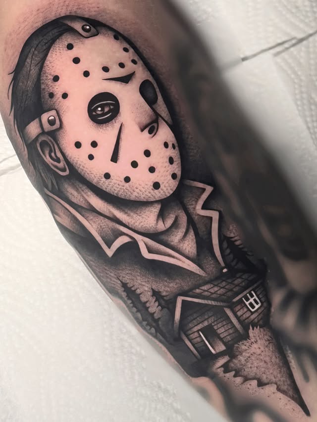 Instagram post by @saschi_mccormack for Hustle Butter. Caption reads: [...] @killerinktattoo @hustlebutterdeluxe....
