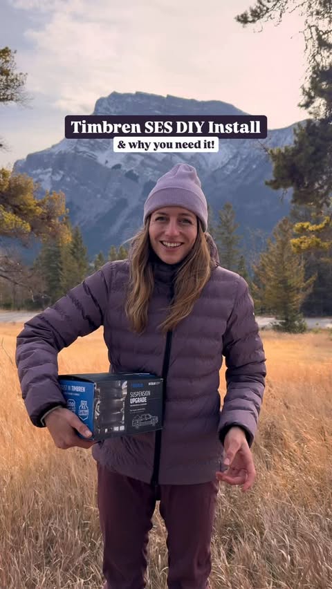 Instagram post by @shewandersearth for TIMBREN INDUSTRIES. Caption reads: 🚐 Why you NEED to watch this! 👇🏻

Our vans that....