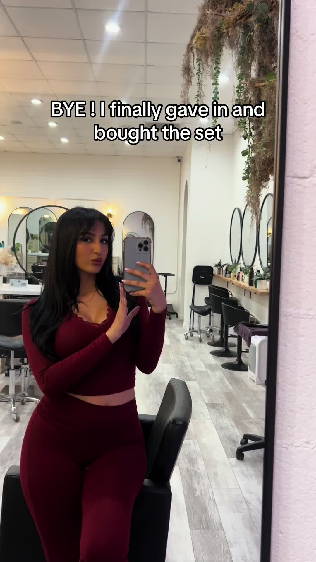 TikTok post by @isabellarosedew for Baddieville. Caption reads: [...] was real 🫣 Set from @Baddie Ville ....