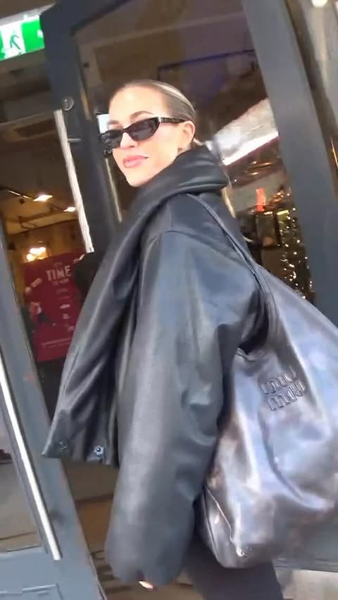 Instagram post by @lottietomlinson for Alpro. Caption reads: [...] & festive coffee menus 🌲❤️ this season....