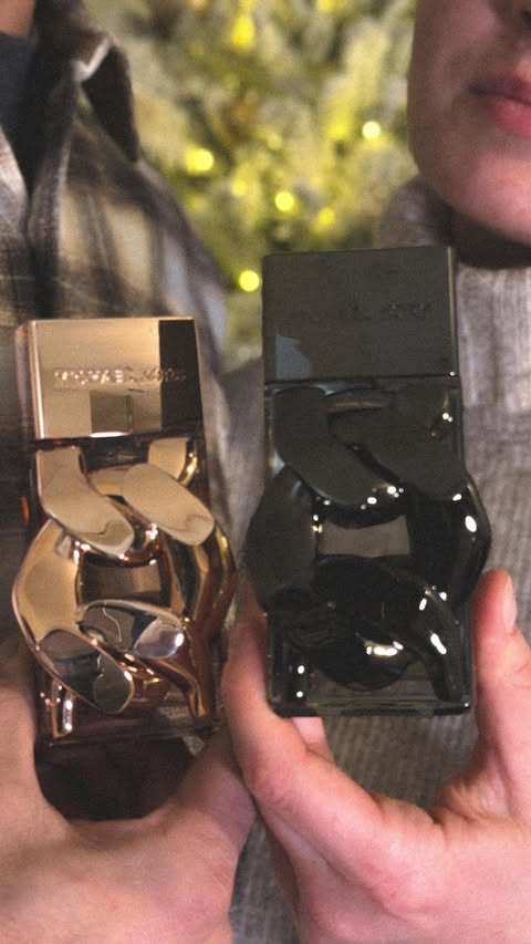 Instagram post by @ekaterina_lovik for Michael Kors. Caption reads: Gifted by @michaelkors 

Wrapped in Michael Kors....