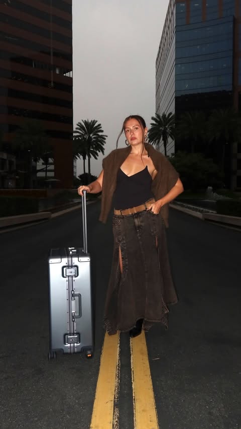 Instagram post by @kuleshova for LEVEL8. Caption reads: Travel, styled.
Level8 Hegent moving with me from....