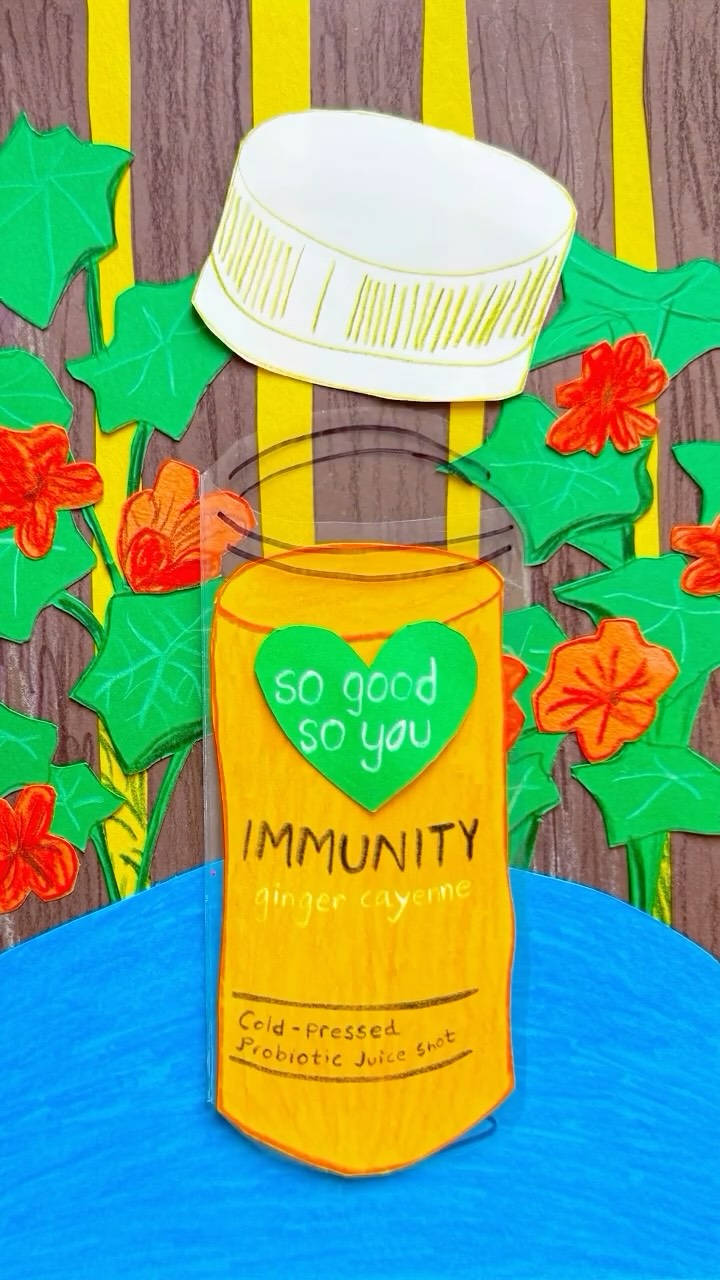 Instagram post by @anjisdoodles for So Good So You. Caption reads: AD my wellness routine this august includes an....