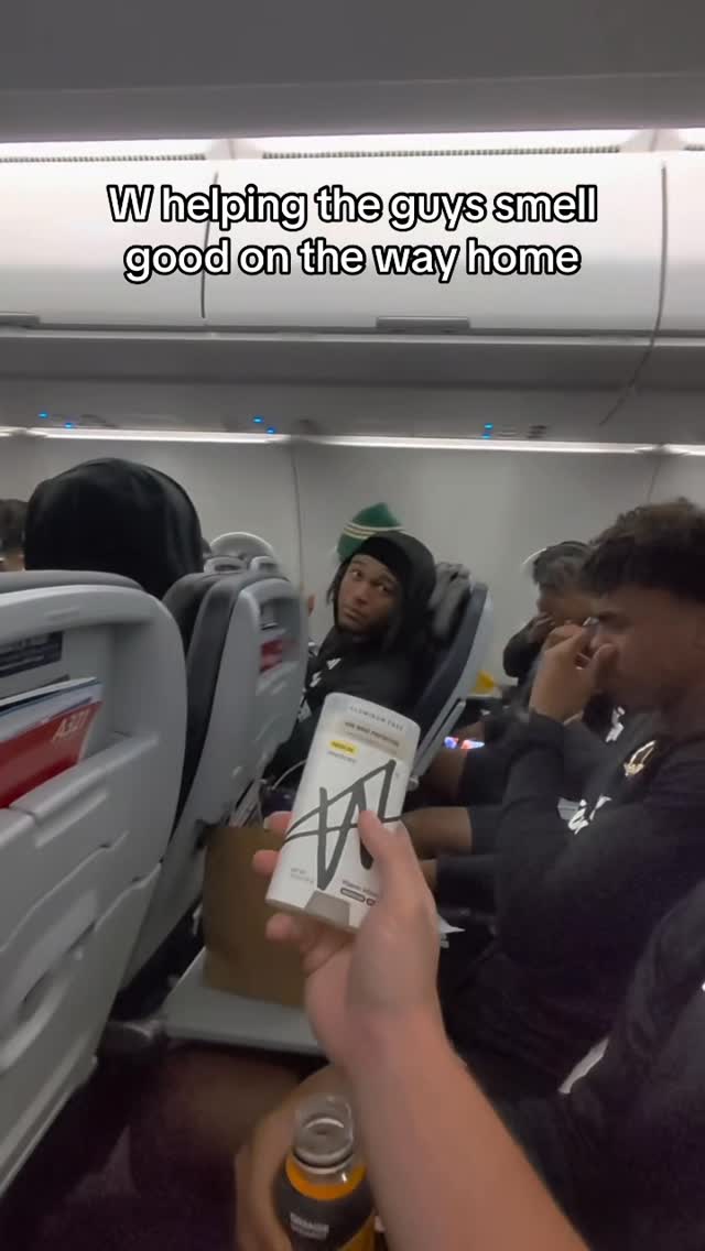 Instagram post by @christianhelms_ for getw.com. Caption reads: Thank you @getw #getw #deodorant #football #cfb....