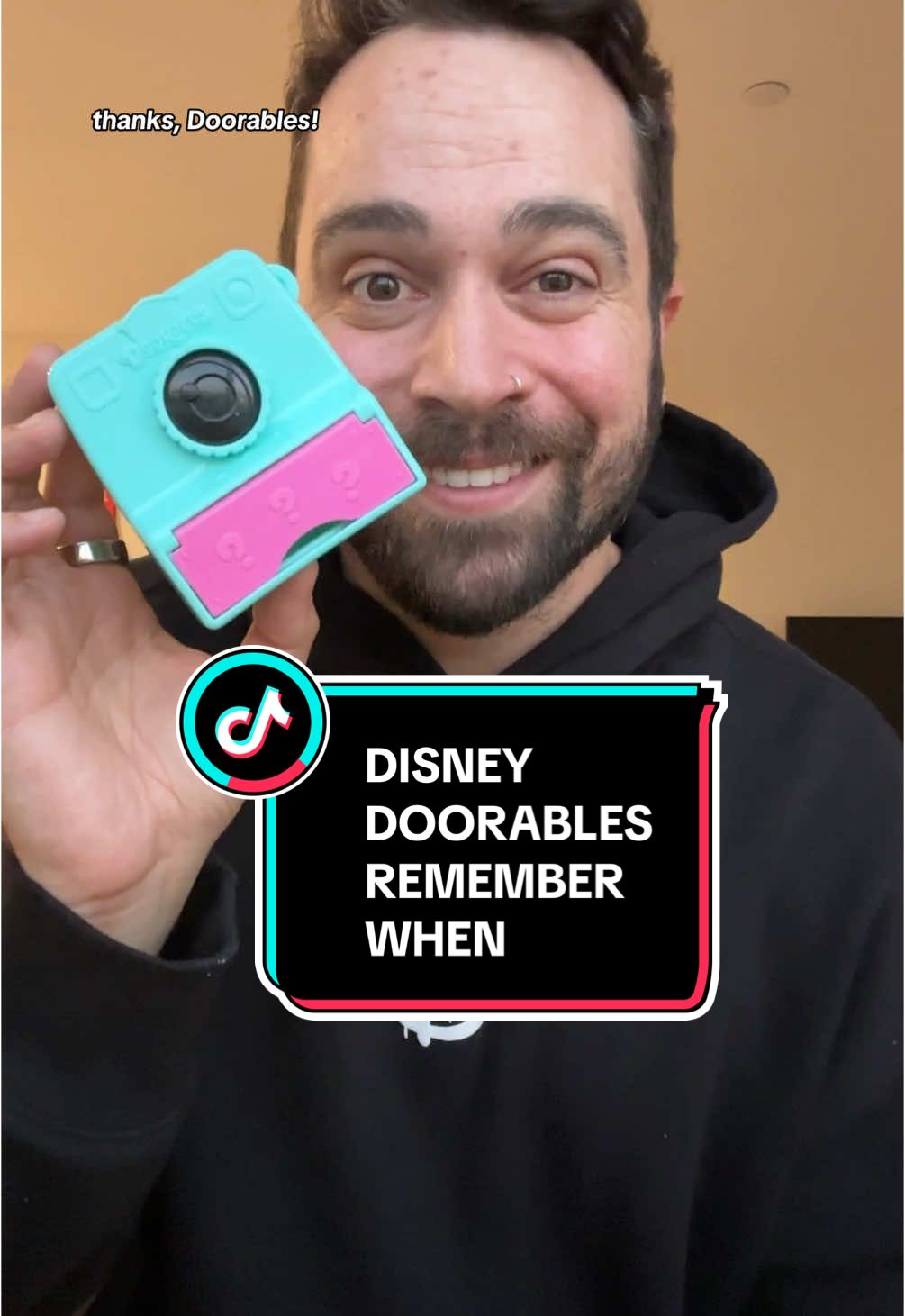 TikTok post by @blakespopnook for Disney Doorables. Caption reads: I remember when… 💭 @Disney Doorables and their....