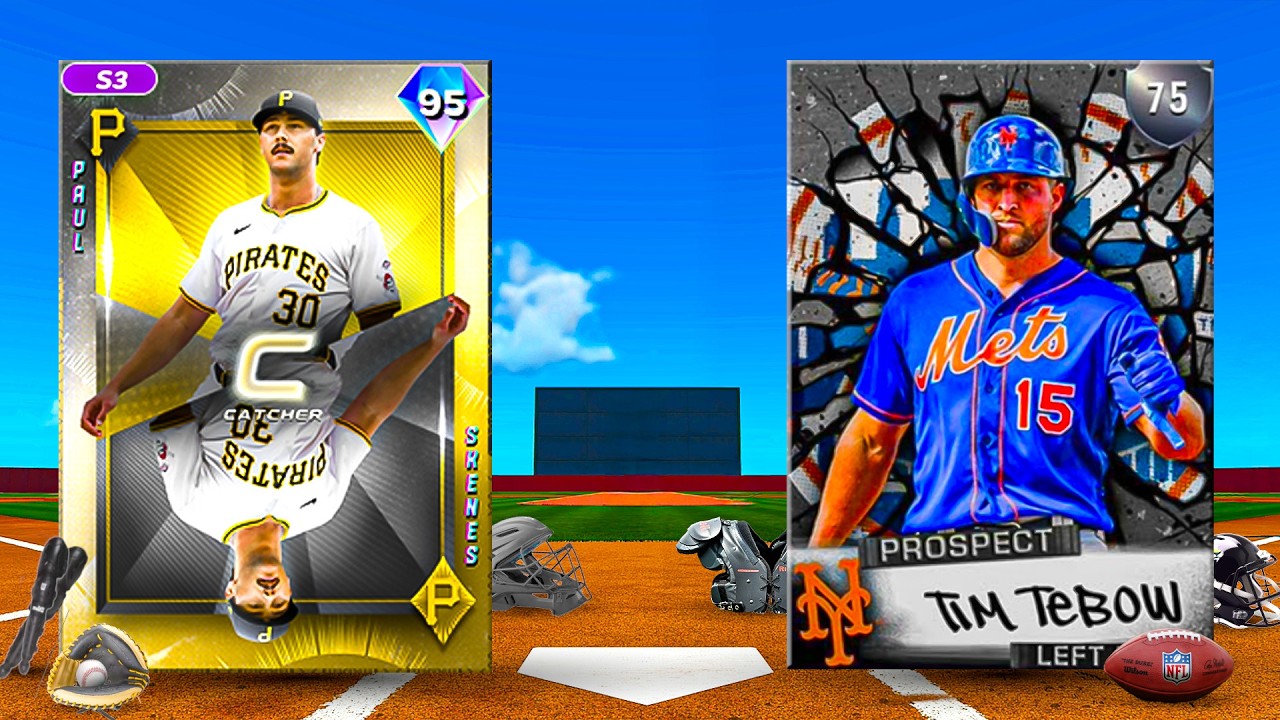 YouTube post by @Scann for KontrolFreek. Caption reads: I Tried the CRAZIEST Cards in MLB The Show....