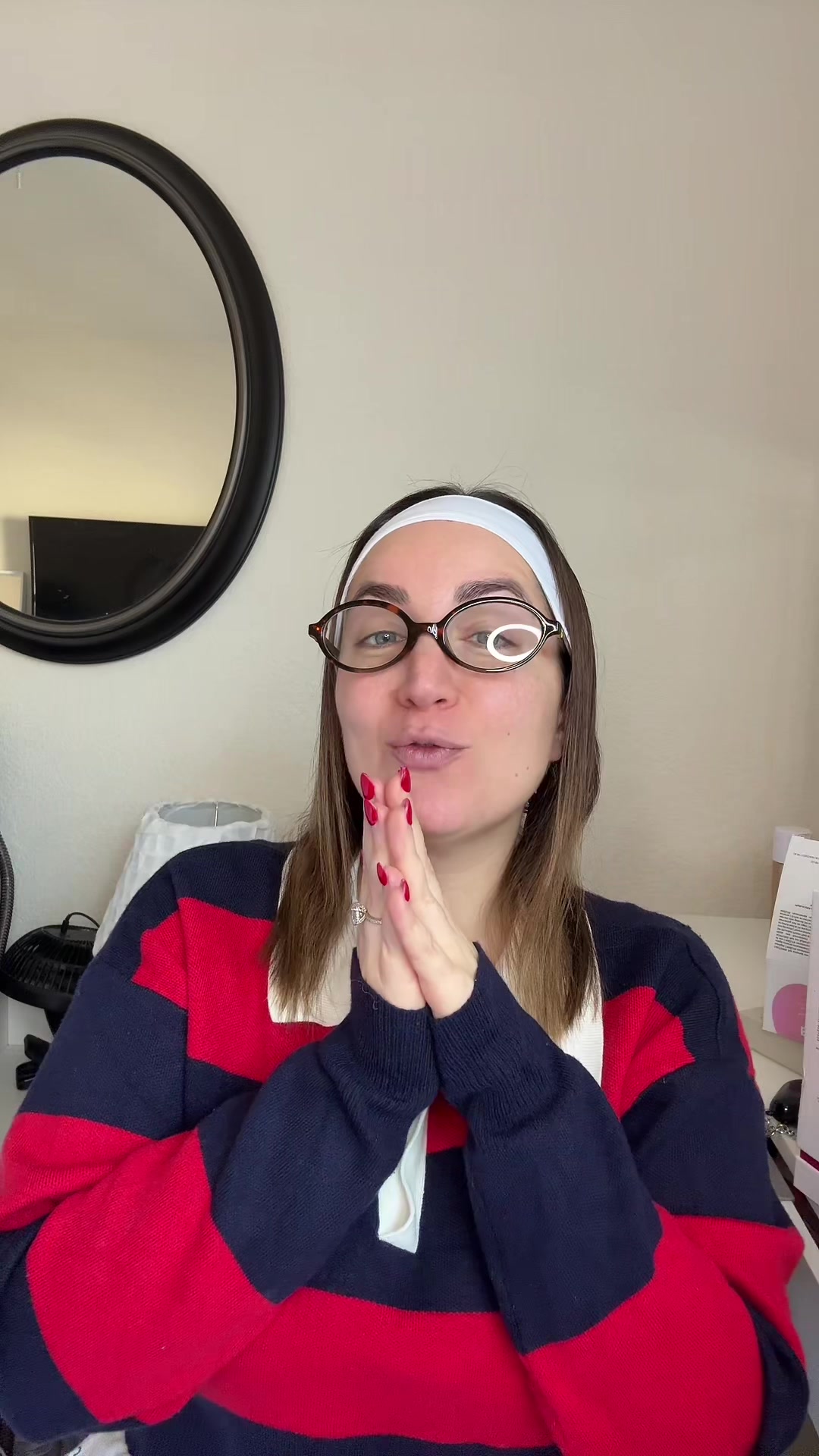 TikTok post by @iaiarondi for MAELYSCOSMETICS. Caption reads: Thank you @House of Balance US @SALT & STONE....