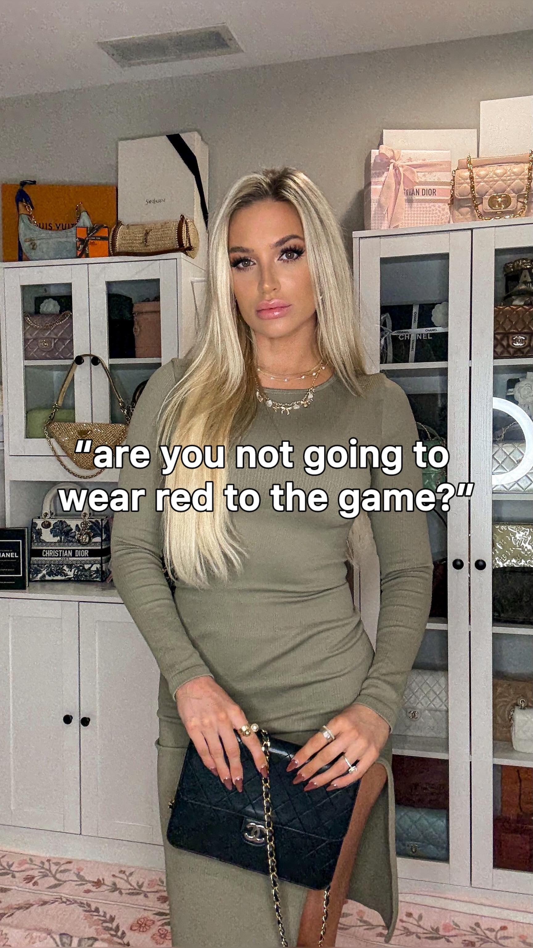 Instagram post by @maddiegray_fitness for Christian Louboutin. Caption reads: I did, see 👠 @christianlouboutin 
•
#wearred....