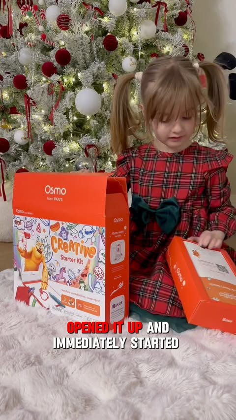 Instagram post by @prayla_arken for play Osmo. Caption reads: Turn screen time into smart time with Osmo 📚✨
My....