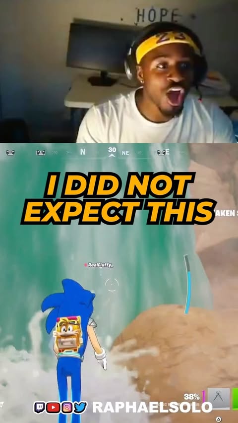 Instagram post by @raphaelsololive for Fortnite. Caption reads: #epicpartner Fortnite really had me fighting for....