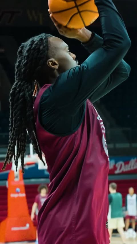 Instagram post by @fsuhoops for Truist. Caption reads: Game prep on the Hilltop. #connected | @truist.