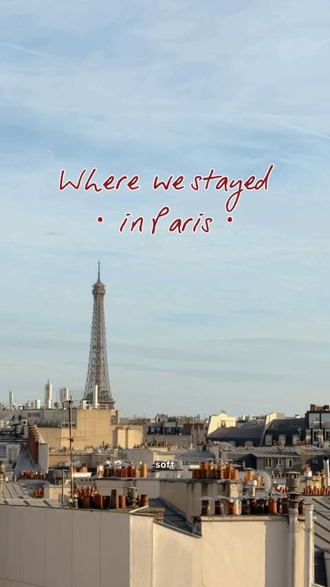 Instagram post by @theonlygirlinthehouse for Marriott Bonvoy. Caption reads: [...] Arc de Triomphe, part of the @marriottbonvoy....